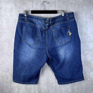 Phat Fashions Silver Label Women’s Jean Shorts Size 22